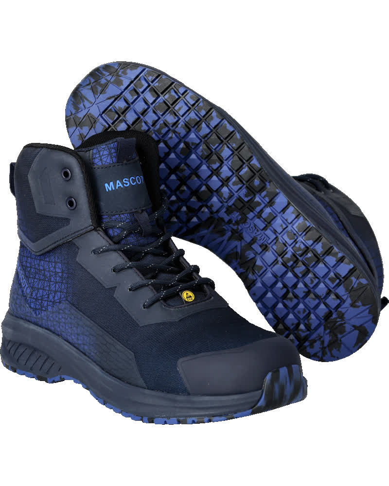 MASCOT FOOTWEAR ACCELERATE Sikkerhedsstøvle F1503 - mørk marine/azurblå [01091] / 0836