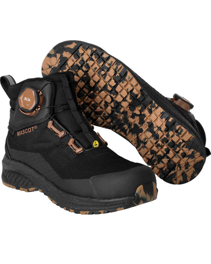 MASCOT FOOTWEAR CUSTOMIZED Sikkerhedsstøvle F1602 - sort [09] / 0836